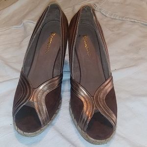 Wedge heels